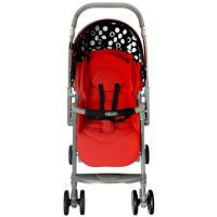 美国GRACO葛莱 都市小精灵 婴儿推车童车6AD0OUBRN 红黑色轻便可折叠双向推车