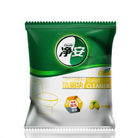 净安(cleafe)马桶清洁剂 洁厕块(柠檬香) 50g/袋