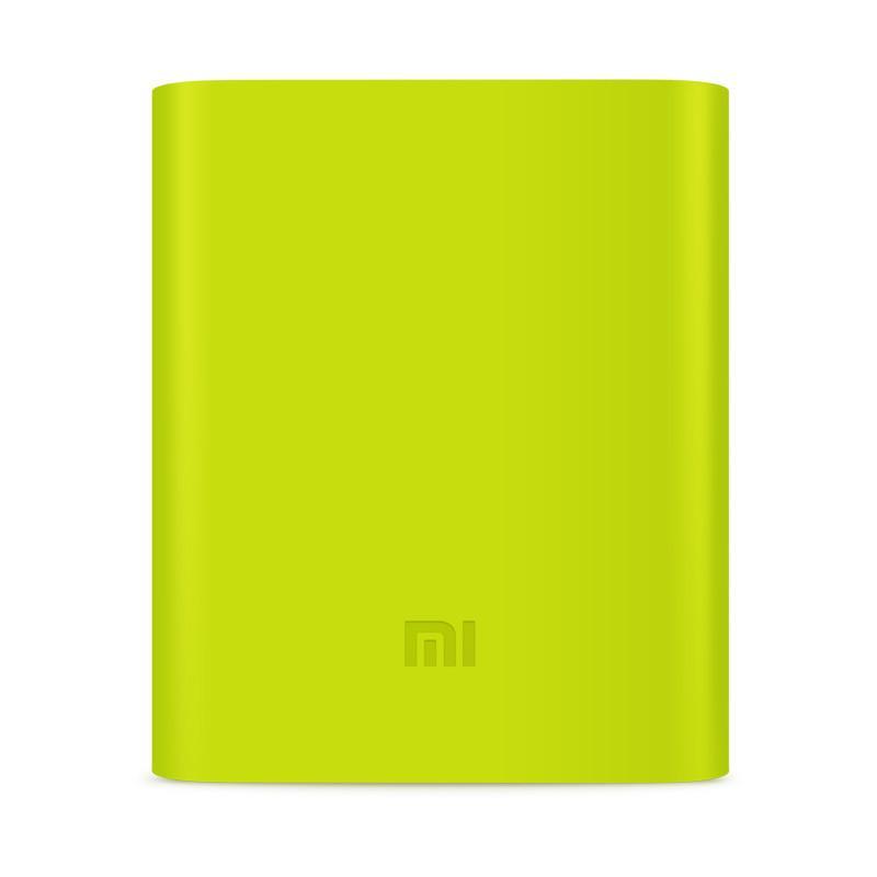 小米10400毫安移动电源保护套绿色