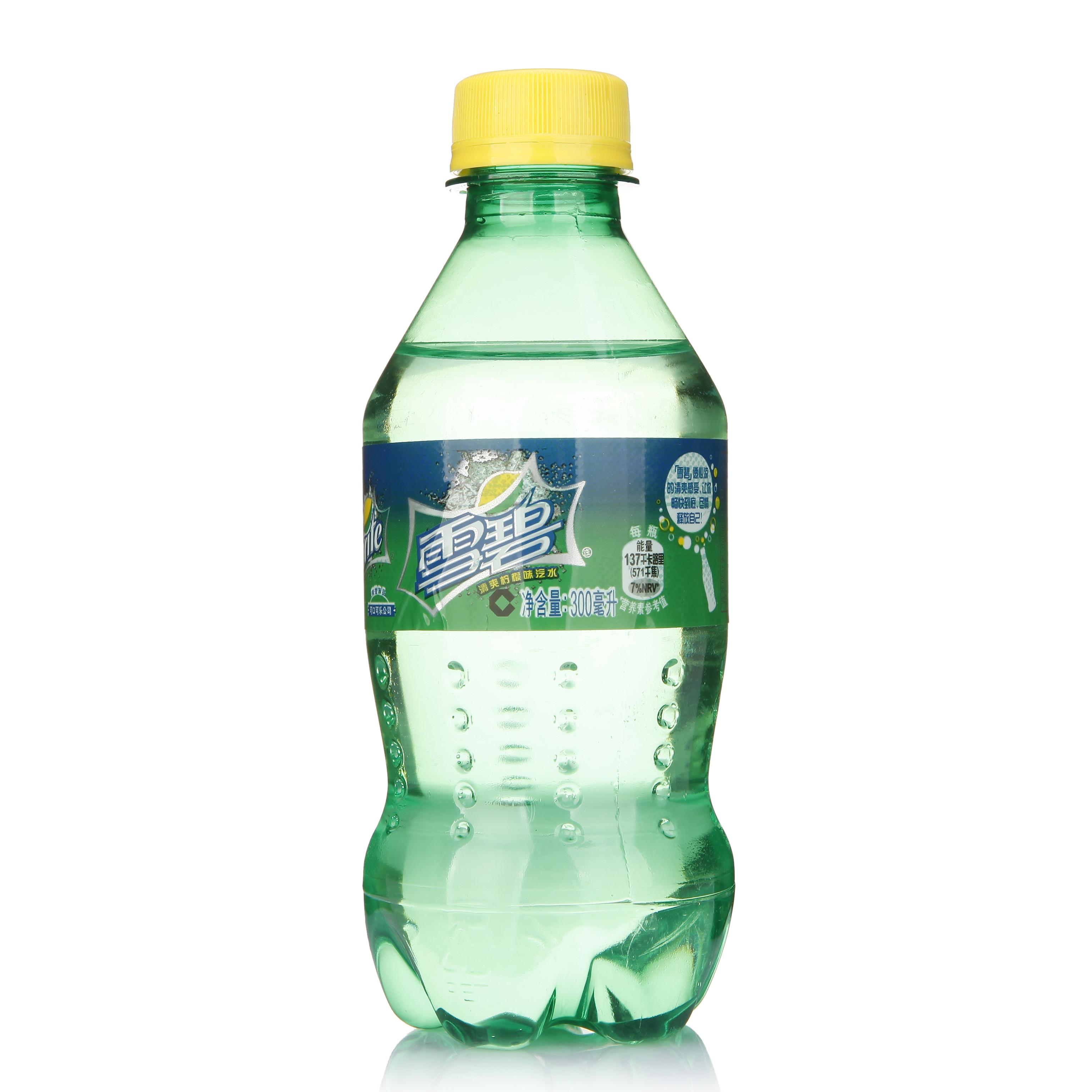 雪碧 清爽柠檬味 汽水 300ml