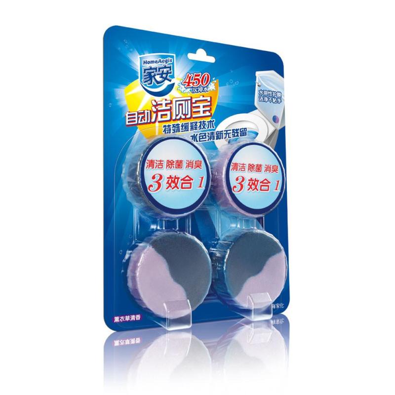 家安自动洁厕宝洁厕剂 清洁剂 洁厕宝 蓝泡泡 马桶 清洁 去味 