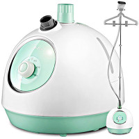 美的(Midea)挂烫机 YGD15C2 1500W 1.5L水箱 40秒快速熨烫 蒸汽挂烫机 家用挂式熨斗 薄荷色
