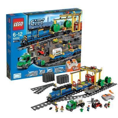 LEGO 乐高 City 城市系列货运列车 60052 6-12岁 200块以上 塑料玩具