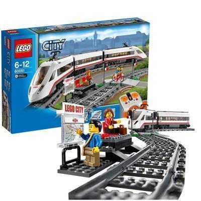 LEGO 乐高 City 城市系列高速客运列车 60051 200块以上 塑料玩具 6-14岁