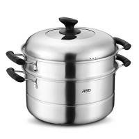 爱仕达(ASD) 30CM可视不锈钢蒸锅多用双层蒸锅锅具 C1530