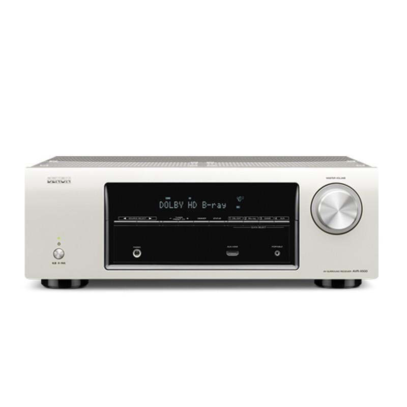 Denon/天龙 AVR-X500 5.1声道影院功放机 大陆行货 全国联保 银色,黑色可选