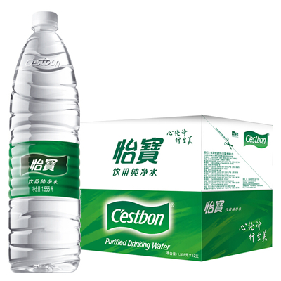怡宝纯净水1.555L