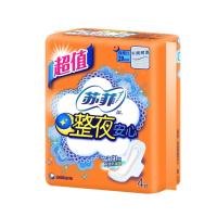 [苏宁超市]苏菲整夜安心夜用29CM干爽网面4P