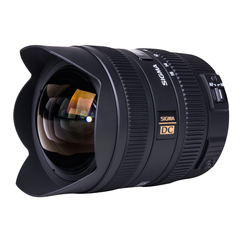 适马 SIGMA 8-16mm F4.5-5.6 DC HSM 单反相机镜头 佳能卡口 广角变焦 数码配件