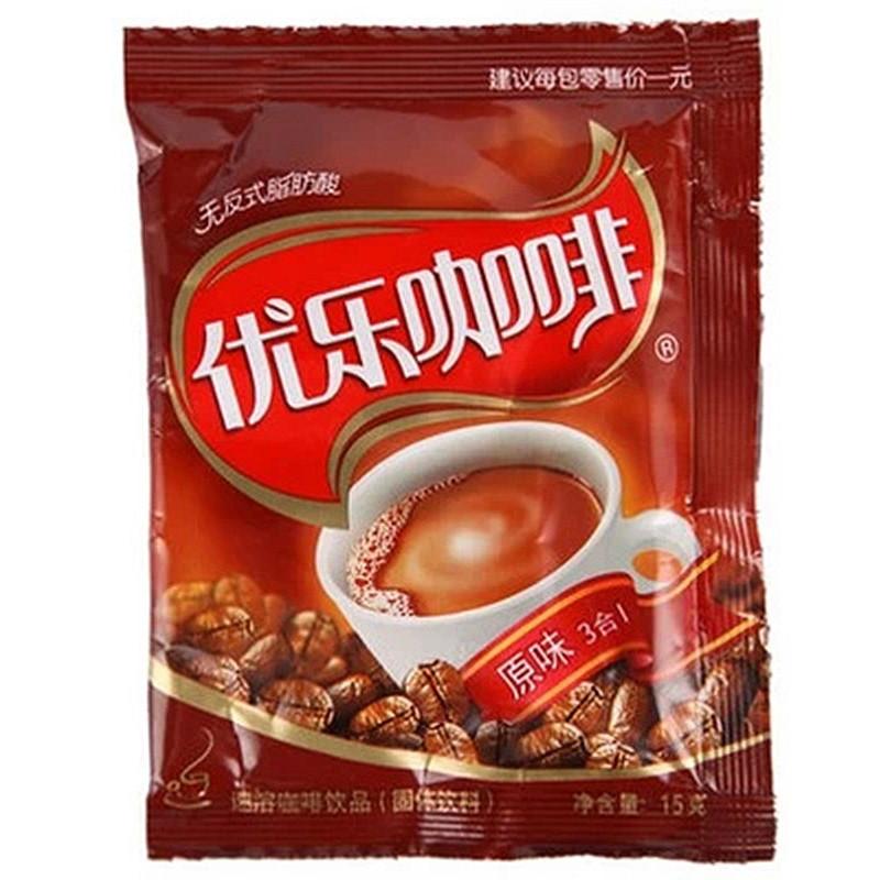 喜之郎优乐咖啡u.loveit 咖啡3合一连包(原味)15g/包