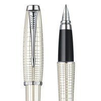 PARKER/派克 都市珍珠白格子纹墨水笔 钢笔 礼品笔