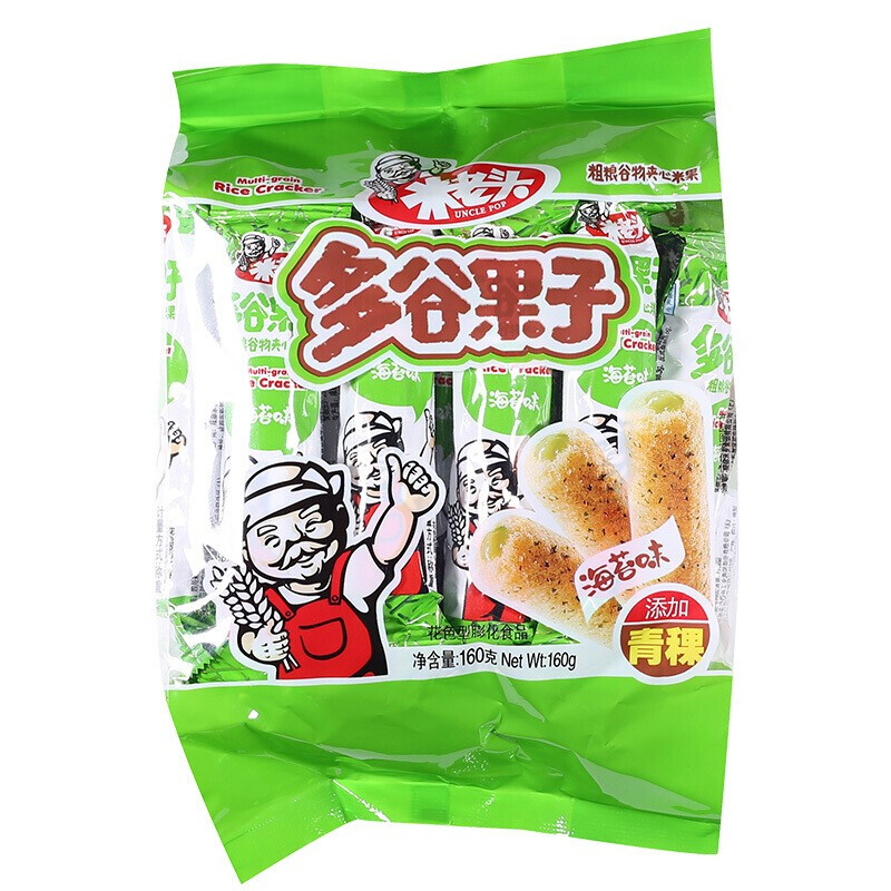米老头 多谷果子（海苔味）160g/袋