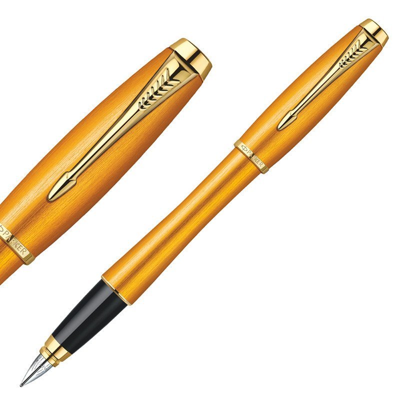 PARKER/派克 都市沙滩金金夹墨水笔