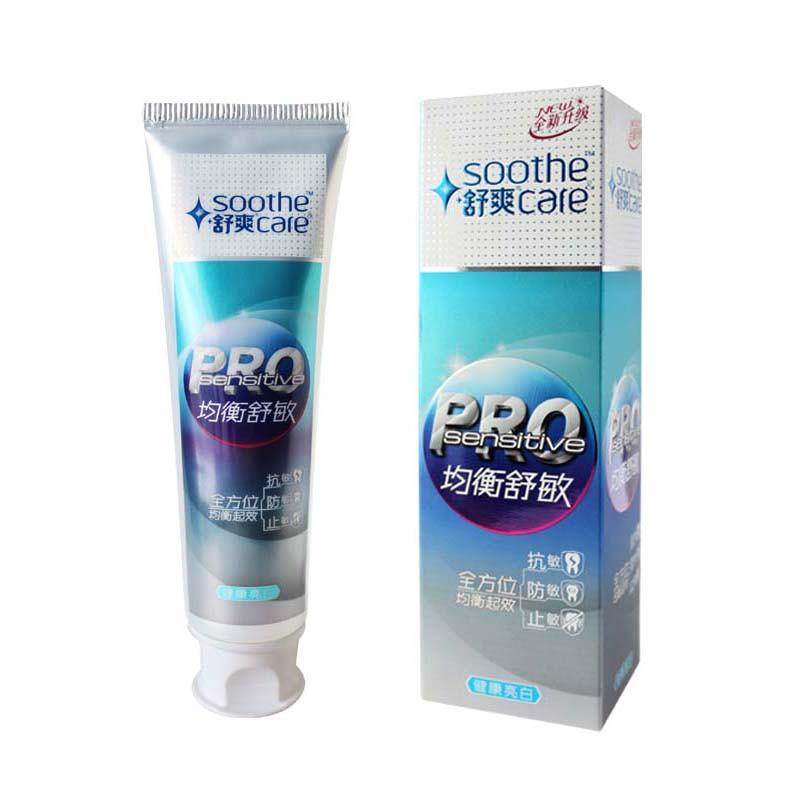 舒爽Pro sensitive均衡舒敏健康亮白牙膏135克