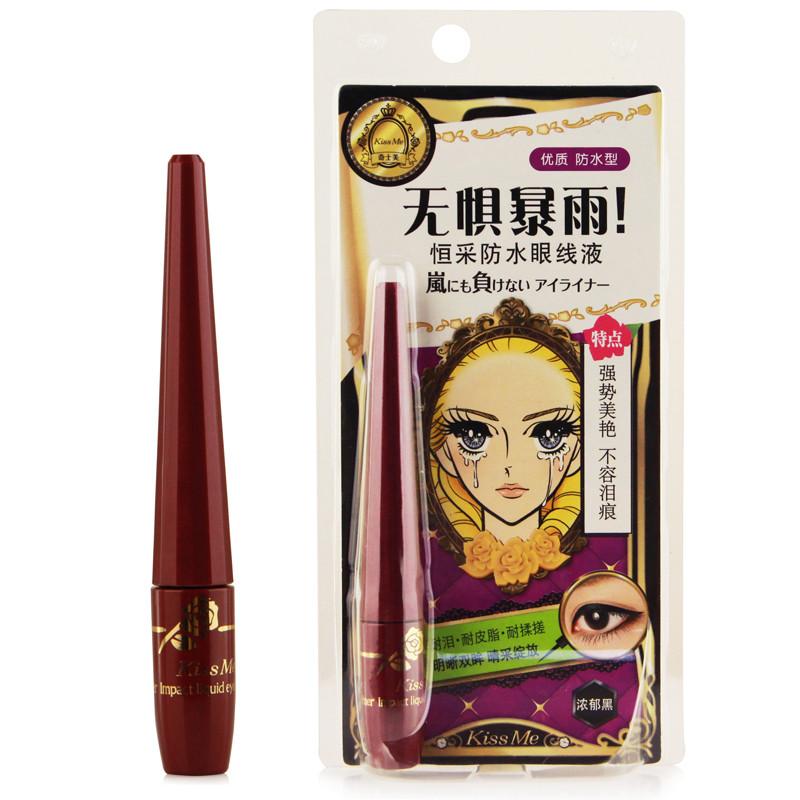Kiss Me奇士美恒采防水眼线液(浓郁黑01)2.5g