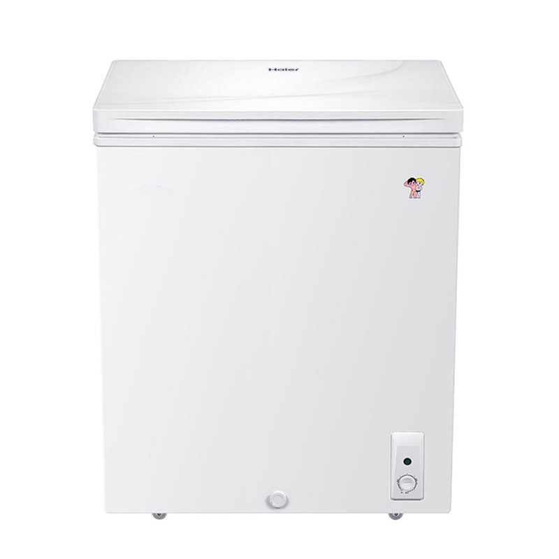 海尔(Haier)BC/BD-146HCD 146升家用冰柜 冷藏冷冻转换冷柜 彩晶小型迷你冰箱 节能单温冷冻柜