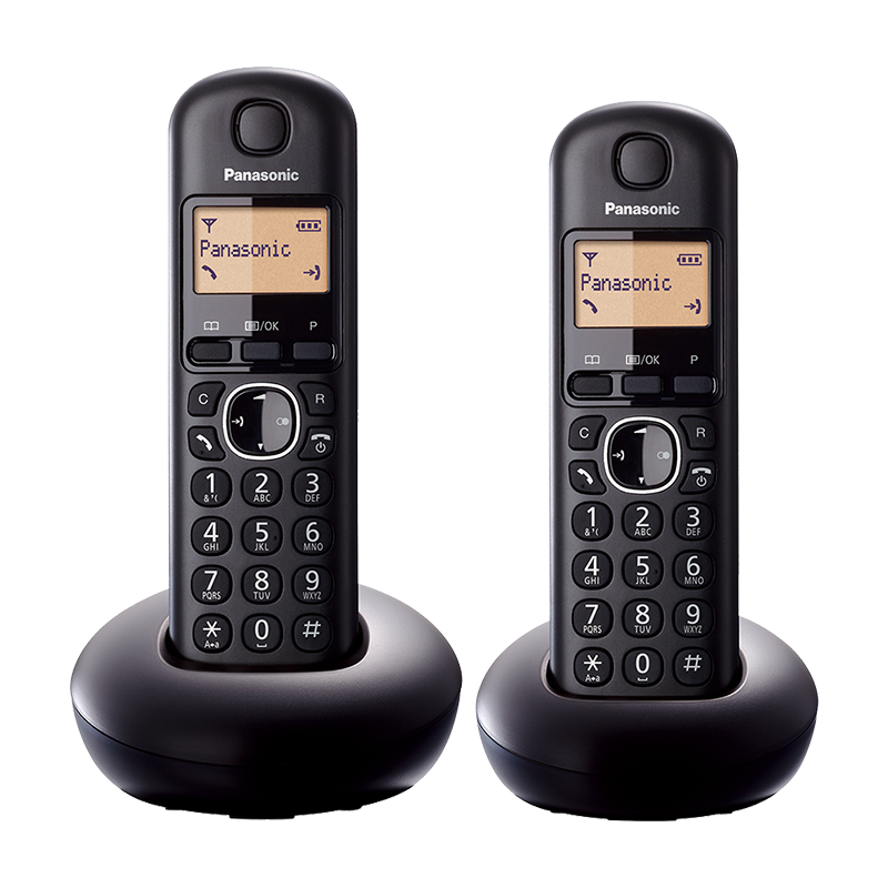樂聲 (PANASONIC) KX-TGB212HK TWIN-SET DECT PHONE 黑色