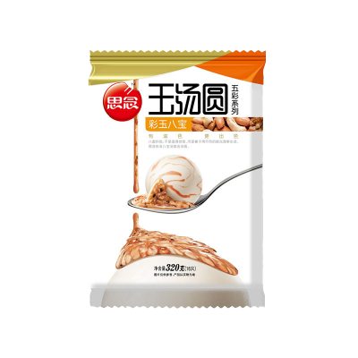 思念 彩玉八宝玉汤圆 320g 速冻汤圆 冷冻食品 元宵节