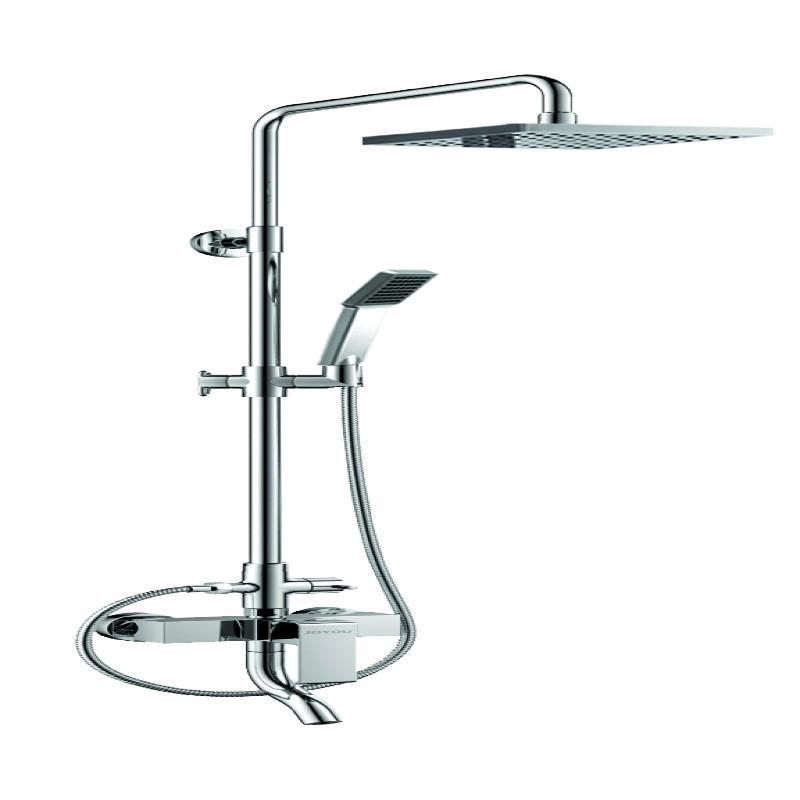 中宇单把龙头淋浴柱-带下出水JY04827