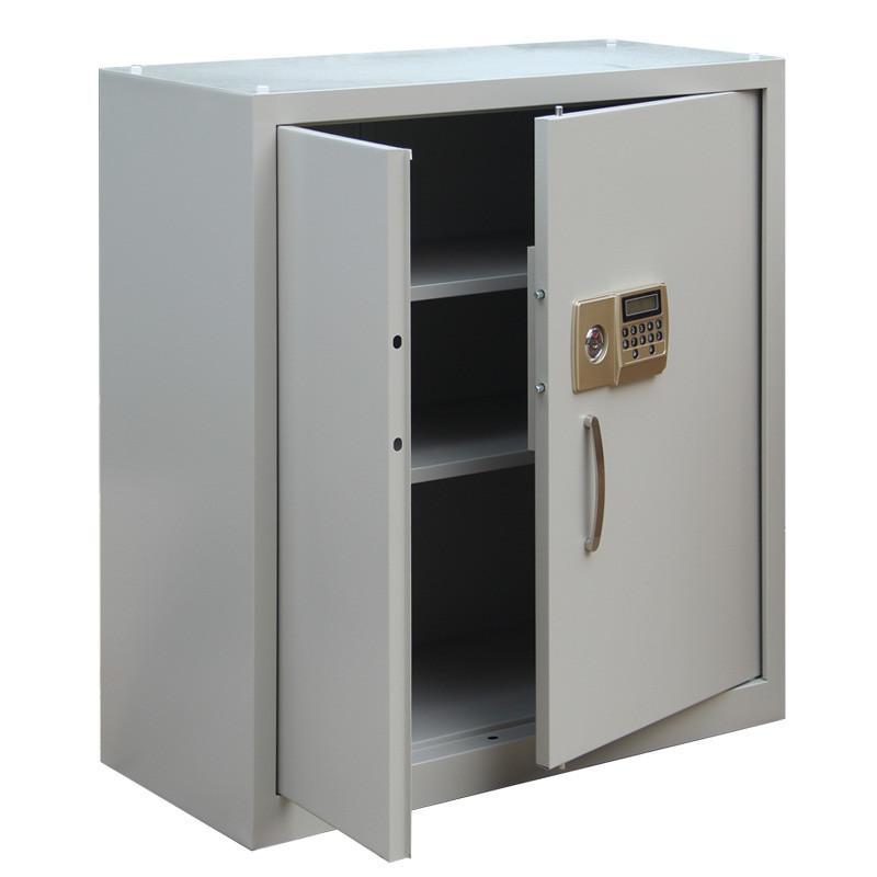 科达(KEDA)加厚电子密码锁上下节文件保密柜(下节)(乳白色)