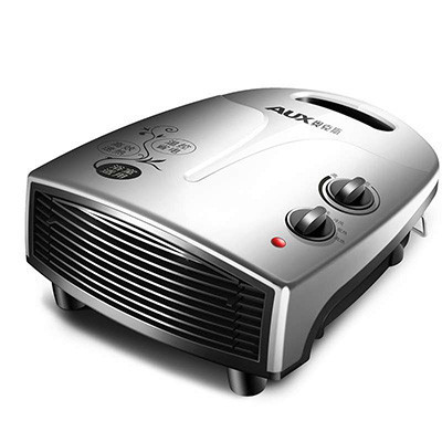 奥克斯NDY-20XR电暖器取暖器可摇头家用电暖气办公室 节能 AUX台式立式小太阳可升降 暗光无辐射