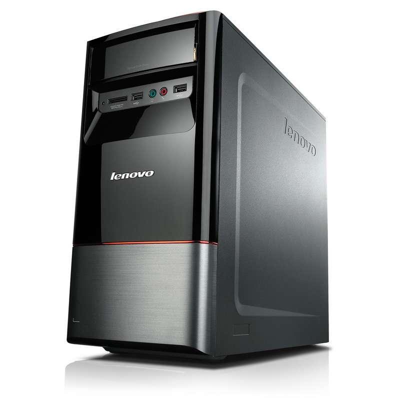 联想(LENOVO)H430台式电脑主机(I3-3240 4G 500G 集成显卡 DVD 集成读卡器 WIN8 黑)