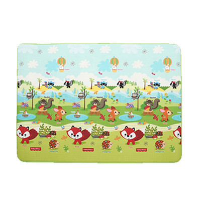 Fisher Price 费雪 欢乐成长/爱自然双面包边地垫BMF20 PE儿童爬行垫适合0岁起