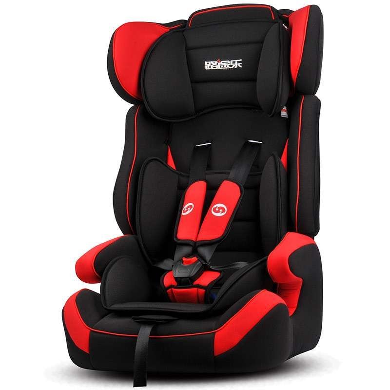 路途乐 SJLLX01E12 路路熊 儿童汽车安全座椅 约9个月-12岁 酷酷黑