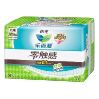 花王乐而雅(Laurier)日用卫生巾 零触感特薄护翼型22.5cm30片 花王出品 轻薄 棉柔 姨妈巾 国产