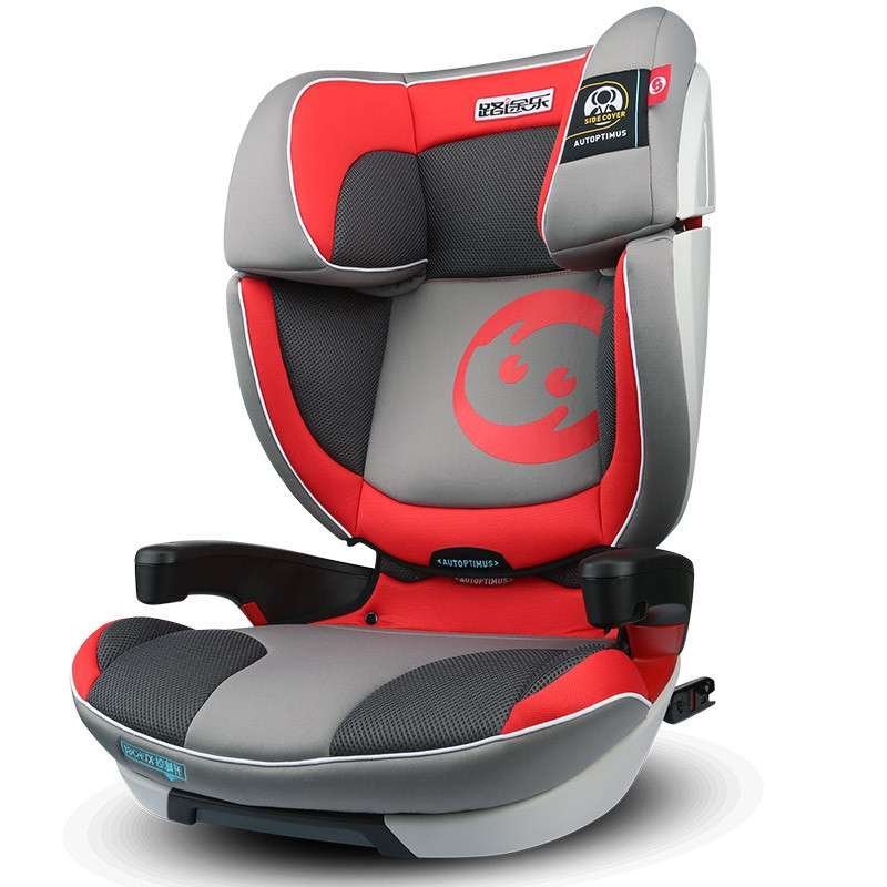 路途乐 乐乐猴S款 LLHS3S34 儿童汽车安全座椅 约3-12岁 活泼红