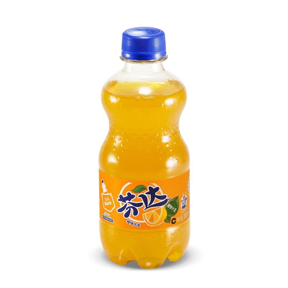 芬达 碳酸饮料 汽水 300ml