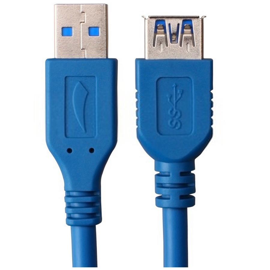 IT-CEO V083Y-3 USB3.0高速数据延长线/连接线 USB公对母抗干扰双磁环 3米 蓝色