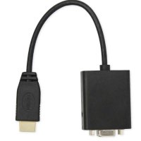 IT-CEO V08HV-3 HDMI转VGA转换器带音频 黑色