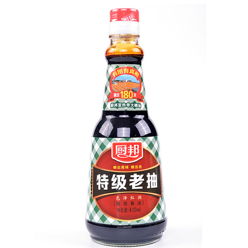 厨邦特级老抽150ml 酿造酱油调料红烧焖煮食材上色调味料家用