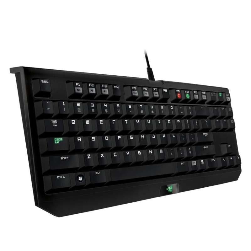 雷蛇(Razer) BlackWidow TE黑寡妇蜘蛛竞技版 潜行版机械键盘