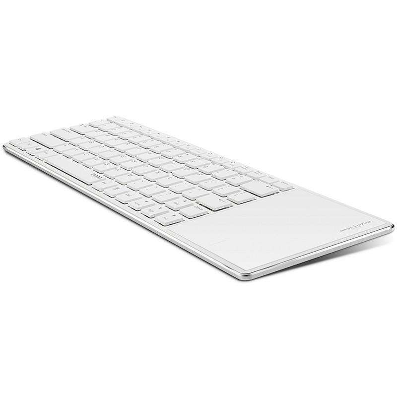 雷柏蓝牙触摸键盘E6700 (白)