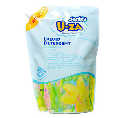 Sanita U-ZA101073婴儿洗衣液袋装(补充装)1000ml