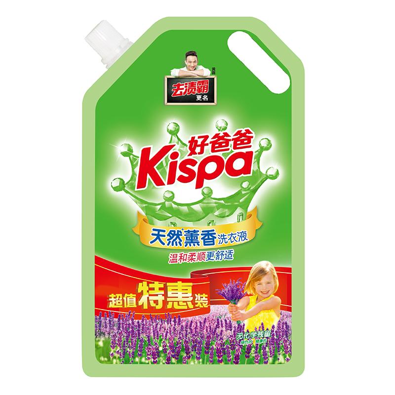 好爸爸天然薰香洗衣液780g袋装