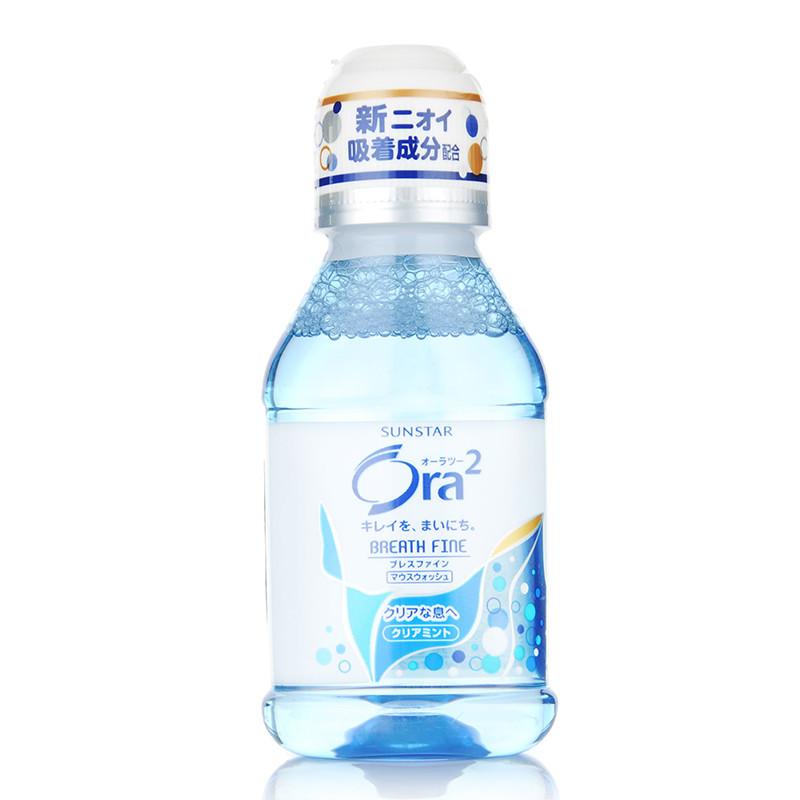皓乐齿Ora2净澈气息漱口水(清爽薄荷)80ml