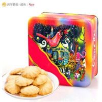 克努特canute 曲奇饼干原味 160g 进口饼干 休闲零食