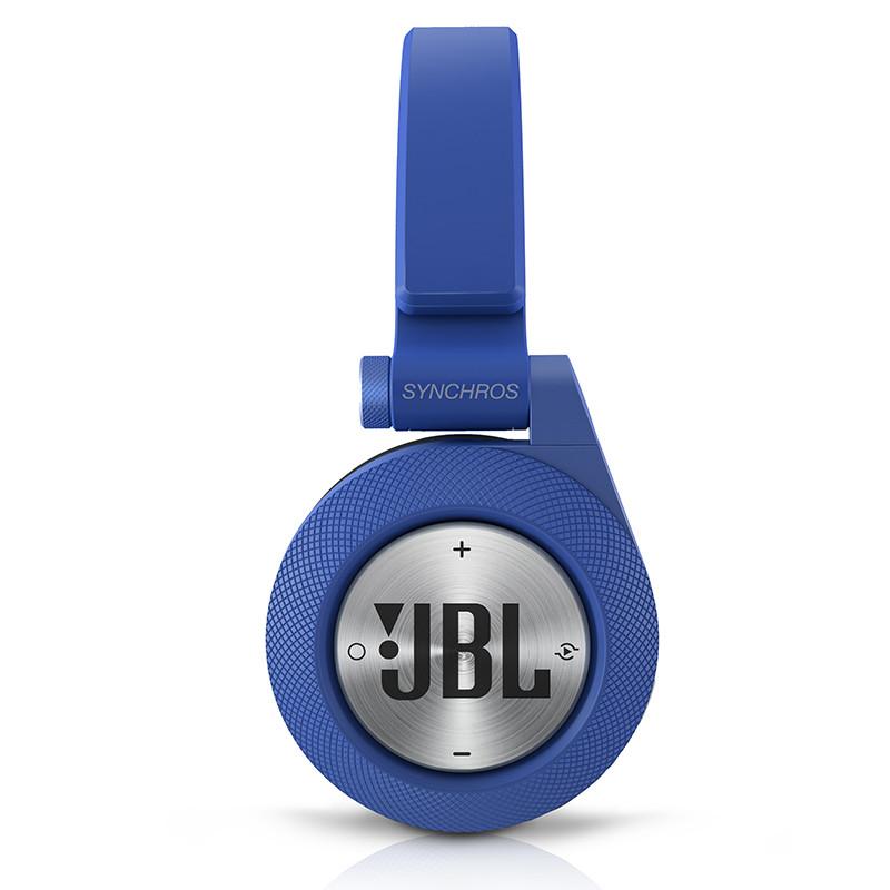 JBL E40BT 头戴式无线蓝牙耳机 (蓝色)