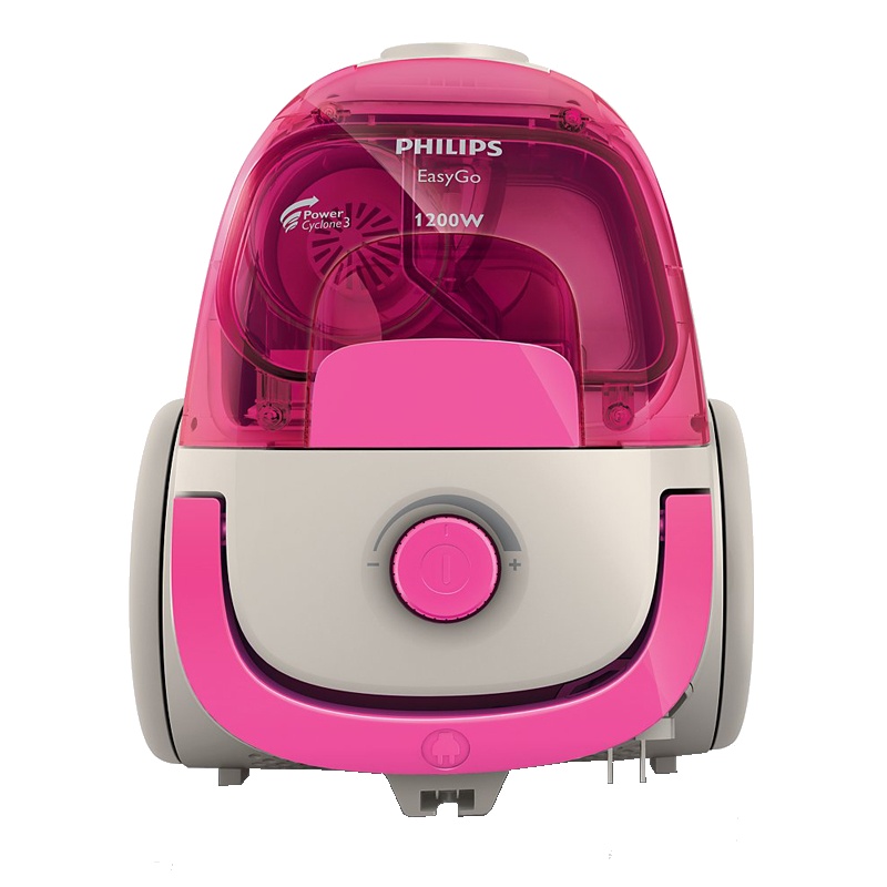 飞利浦 (Philips) 吸尘器 FC8086 1200W家用手持式静音小型迷你无尘袋去尘卧式吸尘机低噪音大吸力
