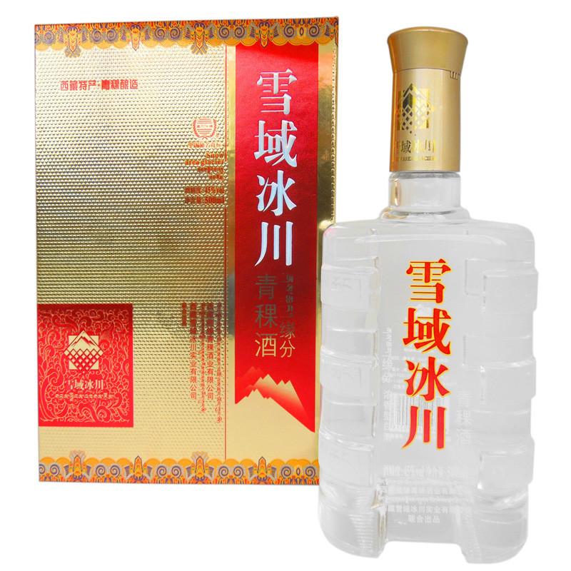 藏缘雪域冰川45度缘分青稞酒500ml