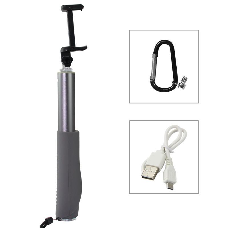 Pearlty 多一折无线一体式自拍杆 锖(一体式-90cm)