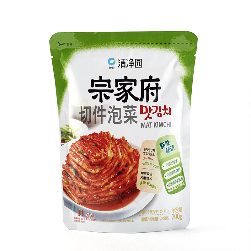 宗家府切件泡菜200g