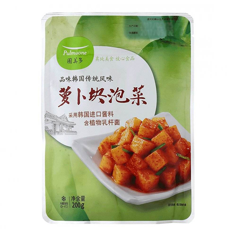 圃美多萝卜块泡菜200g