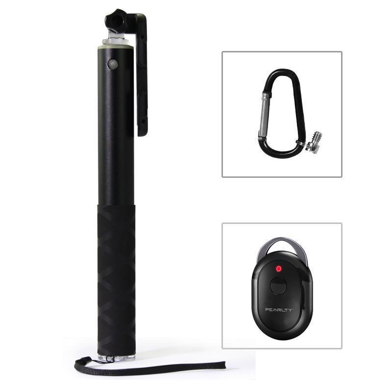 Pearlty 多一折无线自拍杆(87cm) 黑