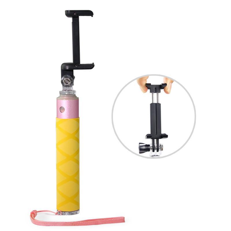 Pearlty 口袋无线自拍杆(48cm) 粉