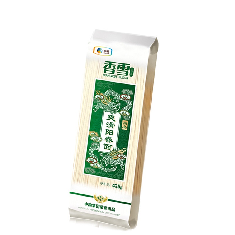 香雪(XIANGXUE)尚品爽滑阳春面425g/袋 汤面 捞面 炒面 中粮出品
