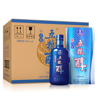 五粮液出品 五粮醇 蓝淡雅 50度 500ML*6 浓香型白酒 整箱装